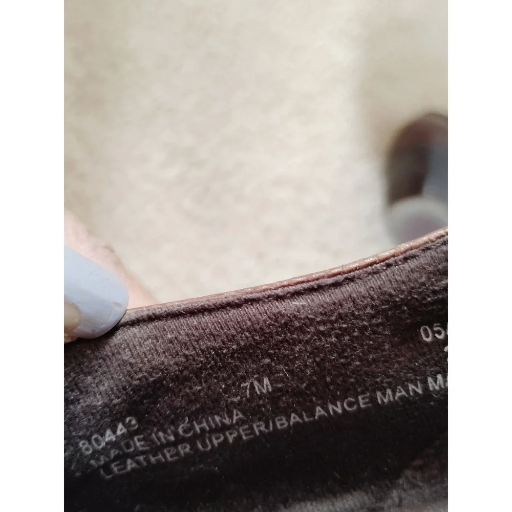 Clarks Unstructured Un.Loop‎ 80443 Women 7 Brown Leather Slip‑On Comfort Shoes